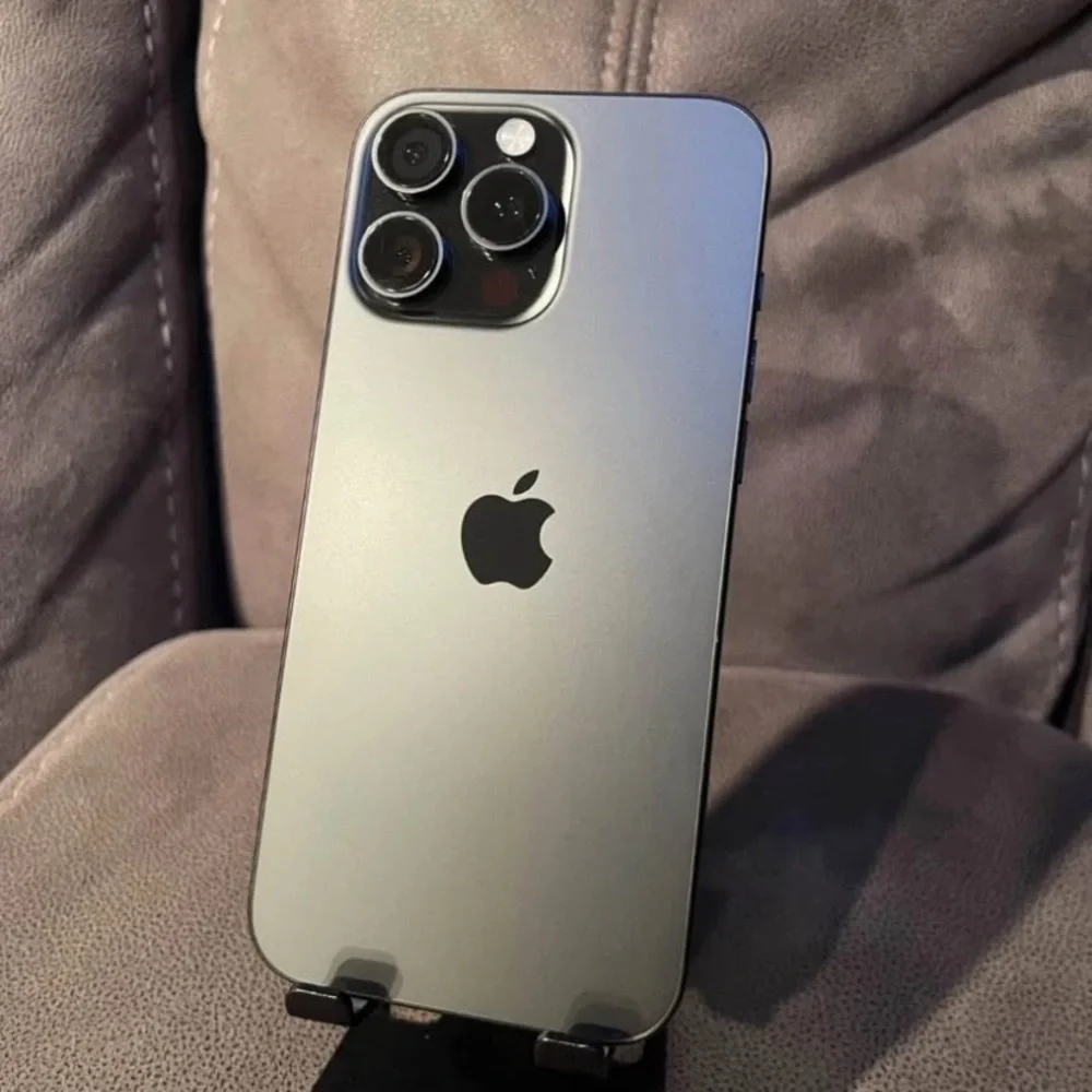Apple Smartphone in Sleek Gray